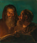 De apostelen Johannes en Paulus - Petrus van Schendel — weergave van het kunstwerk