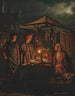 De verkoper van spellen - Petrus van Schendel — weergave van het kunstwerk
