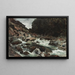 Mountain Stream Painting, Otira Gorge - Petrus van der Velden — framed artwork on a wall
