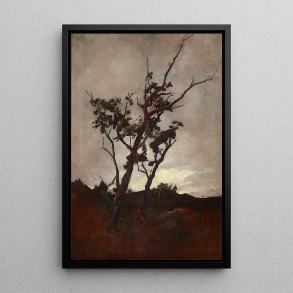 Petrus van der Velden - Tree study.webp