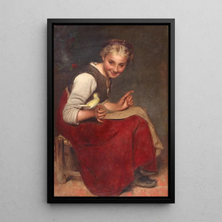 Philibert Leon Couturier - Playing with the Bird.webp