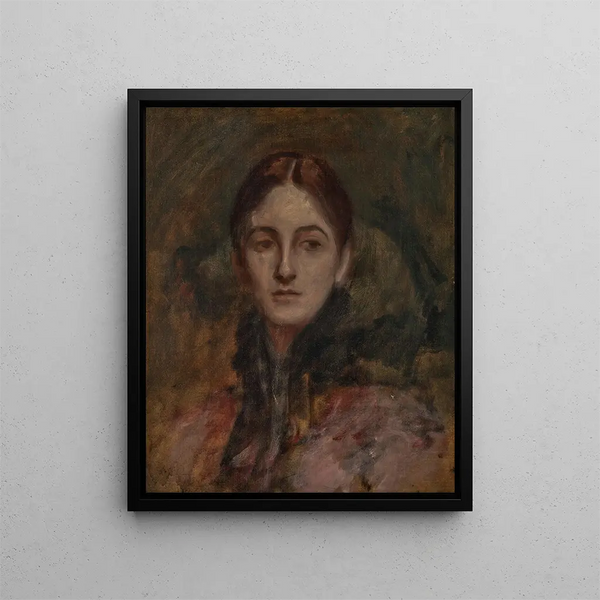 Philip Wilson Steer - Portrait of Sibyl Lady Eden 18671945 ne Grey.webp
