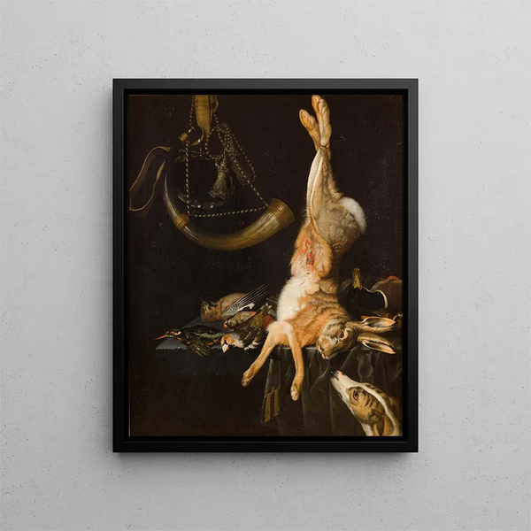 Philipp Ferdinand de Hamilton - Still Life with a Hare.webp