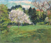 Bloeiende fruitboom - Philipp Franck — weergave van het kunstwerk