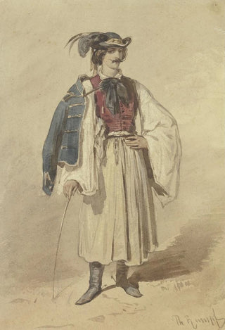 Philipp Rumpf - Serb in national costume.webp