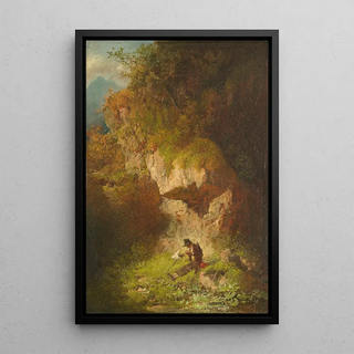 Philipp Sporrer - Der Schmetterlingsjger im Gebirge.webp