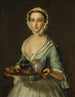 A young woman carrying a tea tray, perhaps Hannah the artist's maid - Philippe Mercier — artwork view