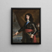 Portret van koning Charles II van Engeland - Philippe de Champaigne — ingelijst kunstwerk aan de muur