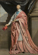 Portret van kardinaal Richelieu - Philippe de Champaigne — weergave van het kunstwerk