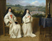 Portret van moeder Agnès en zuster Angélique van de abdij van Port-Royal-des-Champs - Philippe de Champaigne — weergave van het kunstwerk