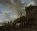 ruiters bij een smid - Philips Wouwerman — weergave van het kunstwerk
