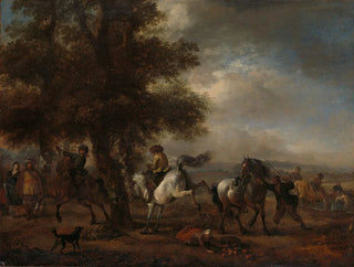 Philips Wouwerman - The Bucking Grey.webp