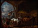 L'écurie - Philips Wouwerman — weergave van het kunstwerk
