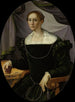 Portret van een vrouw - Pier Francesco Foschi — weergave van het kunstwerk