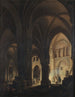 Interior of the Church of the Holy Innocents - Pierre-Antoine Demachy — artwork view