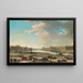 Vue de Paris prise de la place Dauphine - Pierre-Antoine Demachy — ingelijst kunstwerk aan de muur