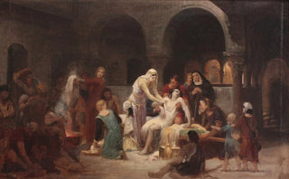PierreAuguste Cot - Sainte Elisabeth de Hongrie soignant les malades.webp