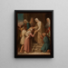 Sint Geneviève die het brood uitdeelt aan de armen - Pierre-Auguste Pichon — ingelijst kunstwerk aan de muur