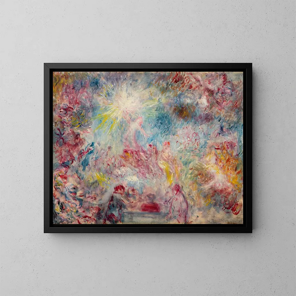 Allegorie van de Roos - Pierre-Auguste Renoir — ingelijst kunstwerk aan de muur
