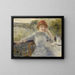 Alphonsine Fournaise - Pierre-Auguste Renoir — ingelijst kunstwerk aan de muur