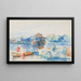 Aan de waterkant - Pierre-Auguste Renoir — ingelijst kunstwerk aan de muur