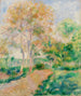 Herfstlandschap Landschap van de herfst - Pierre-Auguste Renoir — weergave van het kunstwerk