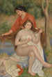 Baigneuse et servante La Toilette de la baigneuse - Pierre-Auguste Renoir — weergave van het kunstwerk