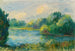 Rivieroevers - Pierre-Auguste Renoir — weergave van het kunstwerk