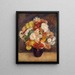Boeketje met chrysanten - Pierre-Auguste Renoir — ingelijst kunstwerk aan de muur