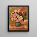Bloemenboeket in een vaas - Pierre-Auguste Renoir — ingelijst kunstwerk aan de muur