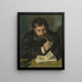 Claude Monet - Pierre-Auguste Renoir — ingelijst kunstwerk aan de muur