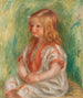 Claude Renoir - Pierre-Auguste Renoir — weergave van het kunstwerk