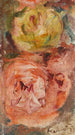 Twee rozen - Pierre-Auguste Renoir — weergave van het kunstwerk