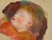 Kindje slapend - Pierre-Auguste Renoir — weergave van het kunstwerk