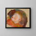 Kindje slapend - Pierre-Auguste Renoir — ingelijst kunstwerk aan de muur
