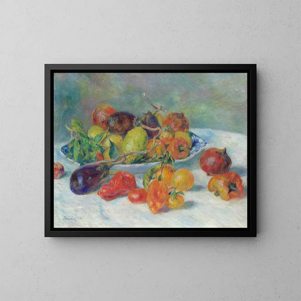 Fruit van de Middellandse Zee - Pierre-Auguste Renoir — ingelijst kunstwerk aan de muur
