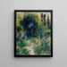 Tuin - Pierre-Auguste Renoir — ingelijst kunstwerk aan de muur
