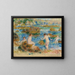 Jongens naakt op de rotsen, Guernsey - Pierre-Auguste Renoir — ingelijst kunstwerk aan de muur