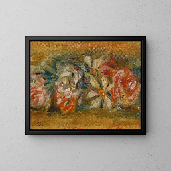 Jet de fleurs - Pierre-Auguste Renoir — ingelijst kunstwerk aan de muur