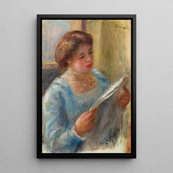 PierreAuguste Renoir - Jeune femme lisant.webp