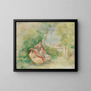 PierreAuguste Renoir - Jeunes femmes dans un jardin.webp