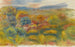 De Rode Heuvel - Pierre-Auguste Renoir — weergave van het kunstwerk