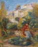 La Terrasse à Cagnes - Pierre-Auguste Renoir — weergave van het kunstwerk