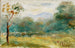 Landschap van het zuiden van Frankrijk Cagnes-sur-Mer - Pierre-Auguste Renoir — weergave van het kunstwerk