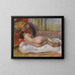 Le Repos - Pierre-Auguste Renoir — ingelijst kunstwerk aan de muur