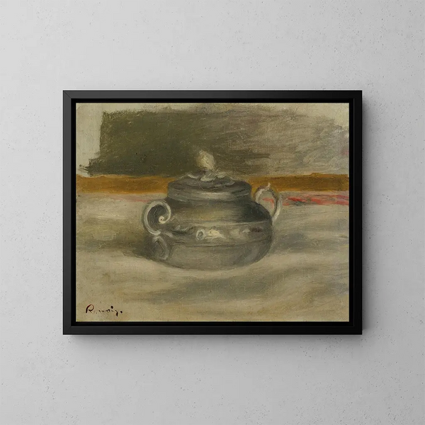 Le Sucrier - Pierre-Auguste Renoir — ingelijst kunstwerk aan de muur