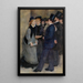 La Sortie du conservatoire - Pierre-Auguste Renoir — ingelijst kunstwerk aan de muur