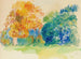 De bomen - Pierre-Auguste Renoir — weergave van het kunstwerk