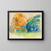 De bomen - Pierre-Auguste Renoir — ingelijst kunstwerk aan de muur