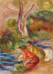 Les Laveuses - Pierre-Auguste Renoir — artwork view
